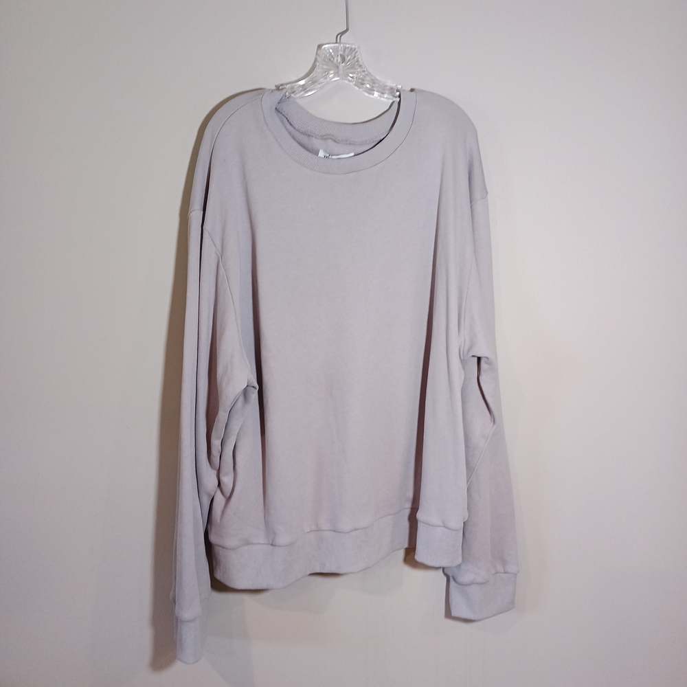 Lable The Sweatshirt Women's Gray Sweatshirt Plus Size 3X New NWT
